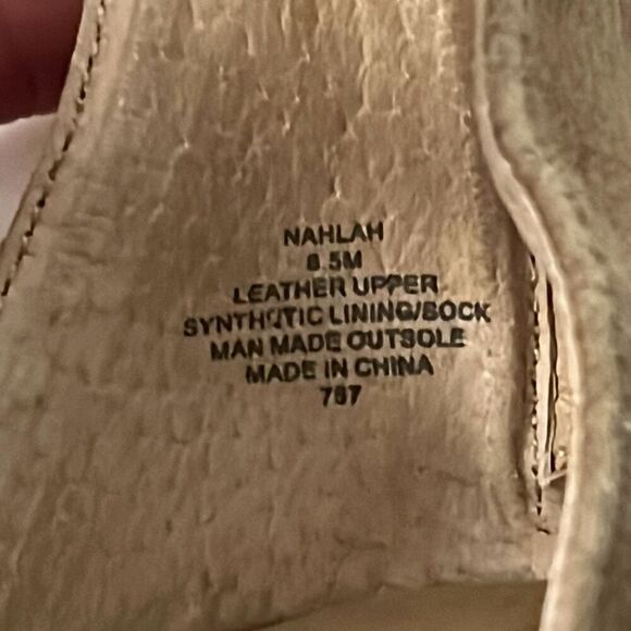 Steve Madden Women's Taupe Suede Strappy Stiletto High Heel Sandals Size 8.5M - Picture 10 of 10